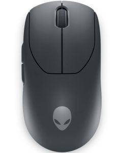 Alienware Pro, геймърска, бежична wireless, обхват до 10 метра, 6 бутина, черен цвят