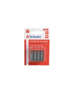 Verbatim ALKALINE BATTERY AAA 8 PACK (HANGCARD)