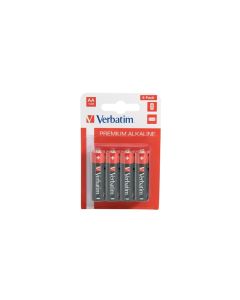 Verbatim ALKALINE BATTERY AA 8 PACK (HANGCARD)