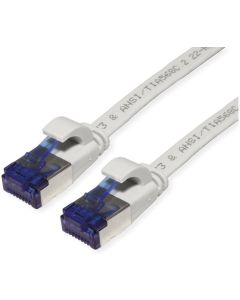 VALUE 21.99.2114 :: Кабел FTP Cat. 6a (Class EA), extra-flat, сив, 1.5 м