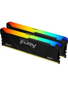 2x 8GB DDR4 3200 Kingston FURY Beast RGB Intel XMP