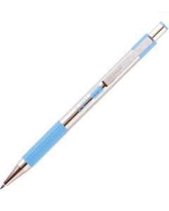 Zebra Химикалка F-301 Pastel, метална, 0.7 mm, синя