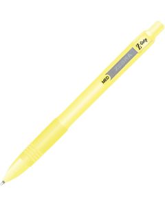 Zebra Химикалка Z-Grip Pastel, 1.0 mm, жълта