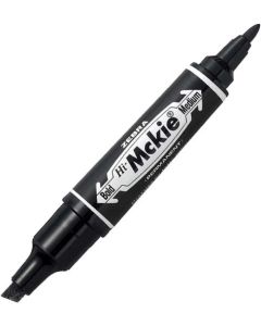 Zebra Перманентен маркер Hi-Mckie, двоен, 2-4 mm, черен