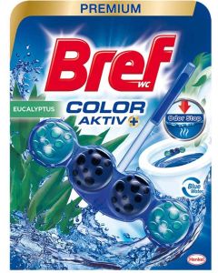 Bref Ароматизатор за тоалетна Blue Aktiv, евкалипт, 50 g