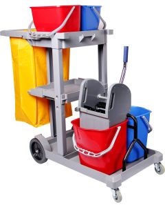 Количка за почистване Office 1 All in one, PVC, 119 х 55 х 113 cm, 29.5 l