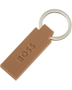 Hugo Boss Ключодържател Edge Iconic, карамел