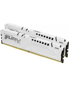 ПАМЕТ KINGSTON FURY BEAST WHITE 64GB(2X32GB) DDR5 6000MHZ CL30 - AMD EXPO