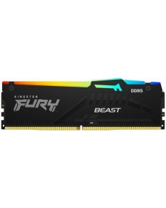 Памет Kingston FURY Beast Black RGB 32GB DDR5 6000MHz CL30 - AMD Expo