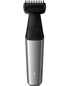Philips Bodygroom Series 5000, Литиево-йонната батерия, USB кабел, Черен/Сребрист