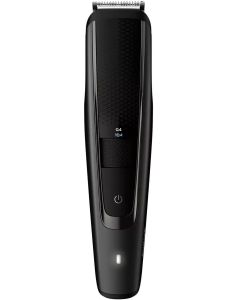 Phlips Series 5000, от 0.4 до 20 мм, Сухо и мокро бръснене, Брада, ИИндикатор, черен
