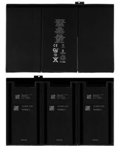A1376 Apple, 3 клетки, 3.8V, 25Wh