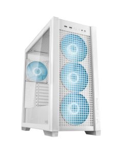 ASUS TUF GAMING GT302 Tempered Glass, ARGB, White