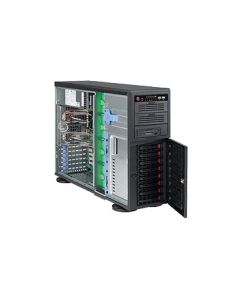 Supermicro SuperChassis CSE-743TQ-903B-SQ 4U (Tower), Max. MB sizes - E-ATX, 8x3.5" hot-swap, 7x FH exp. slots, 1x900W