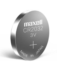 Бутонна батерия литиева CR2032 3V  5бр. в блистер -цена за 1 бр. батерия- MAXELL