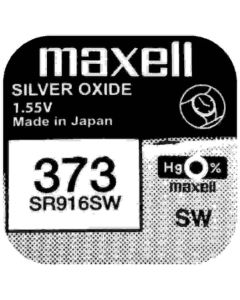 Бутонна батерия сребърна MAXELL SR916 SW -373-1.55V