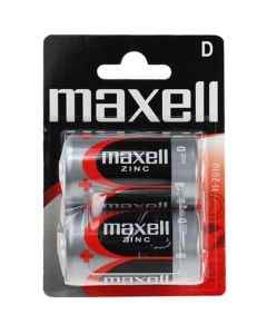 Цинк манганова батерия MAXELL R20 -2 бр. в блистер- 1.5V