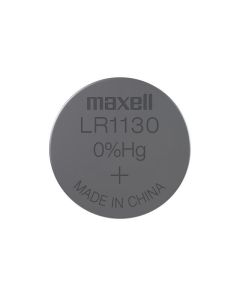 Бутонна алкална батерия MAXELL LR-1130 AG10 1.55V - цена за 1 бр.