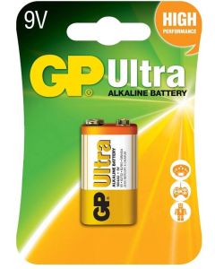 Алкална батерия GP ULTRA 6LF22 -6LR61, 9V, 1 бр., 1604AU21-SB1