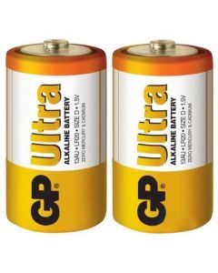Алкална батерия GP ULTRA LR20 -2 бр. в опаковка- 1.5V GP-BA-13AU21-SB2