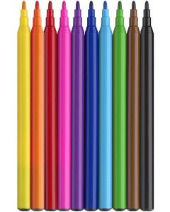 Faber-Castell Флумастери Замък - Еднорог, 10+3 цвята