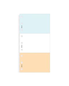 Filofax Пълнител за органайзер Multifit Universal, за бележки, цветен