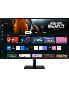 Samsung M70D, 32\" 4К UHD, VA, 60Hz, 300 cd-m2, 4ms, 2xHDMI, USB-C, 2х 5W, Черен