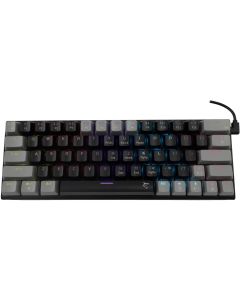 Геймърска клавиатура GK-002121 WAKIZASHI, сини клавиши, черно-сив