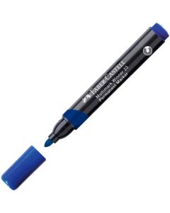 Faber-Castell Перманентен маркер 23, объл, син