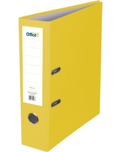 Office 1 Класьор, 8 cm, PP, без метален кант, жълт