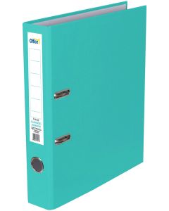Office 1 Класьор, 5 cm, PP, без метален кант, аквамарин