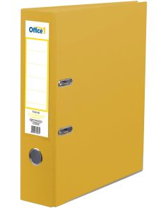 Office 1 Класьор, 8 cm, PP, с метален кант, жълт