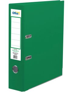 Office 1 Класьор, 8 cm, PP, с метален кант, зелен
