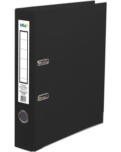 Office 1 Класьор, 5 cm, PP, с метален кант, черен