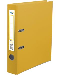 Office 1 Класьор, 5 cm, PP, с метален кант, жълт