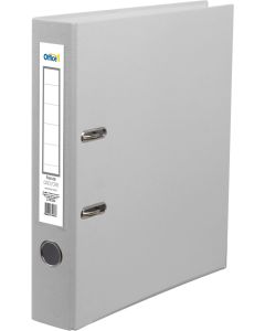 Office 1 Класьор, 5 cm, PP, с метален кант, сив