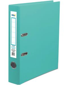 Office 1 Класьор, 5 cm, PP, с метален кант, аквамарин
