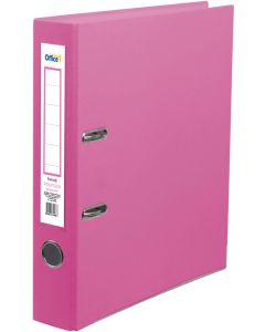 Office 1 Класьор, 5 cm, PP, с метален кант, розов