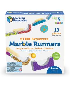 Learning Resources Писти с топчета, за стена, 18 части