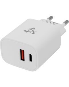 SBOX HC-693 :: Адаптор POWER HOME USB 220V, 15-20-20W, USB A / TYPE - C