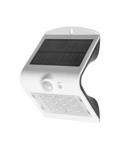 LED соларна лампа 1,5W 190lm , Ra>80, IP65, с PIR 120° , сив - ORNO SILOE AD-SL-6083WLR4