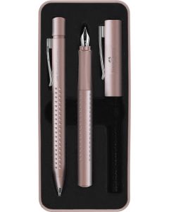 Faber-Castell Писалка и химикалка Grip 2011, M, бледорозови