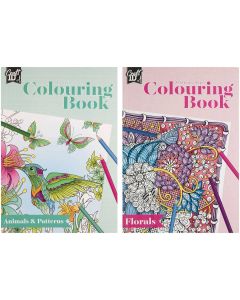 Craft ID Книжка за оцветяване, А4, 32 листа, асорти, опаковка 48