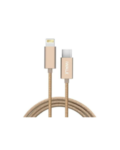 Кабел за зареждане и синхронизиране от стоманен CL тип C към USB тип | 1м 