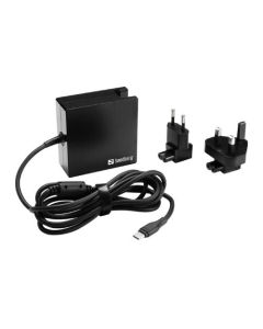 USB-C PD AC зарядно устройство 90W EU+UK 