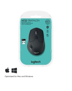 МИШКА LOGITECH M720 - Wireless - 1000 DPI - Черна