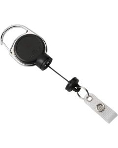 Durable Ретрактор Extra Strong, ролетен държач за бадж, с ключодържател