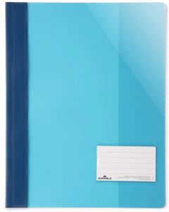 Durable Папка, A4+, PP, с джоб за визитка, синя