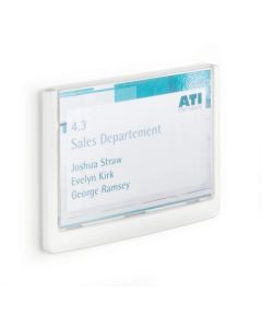 Durable Табела за врата Click Sign, 149 x 105.5 mm, графит