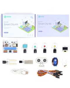 Комплект Elecfreaks Smart City EF08252, с Micro:Bit платка, 3 сензора